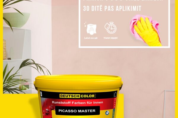Bojë plastike Picasso Master e një cilësie premium