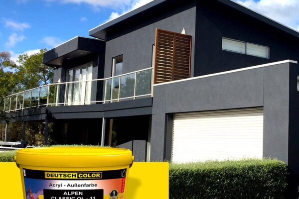 Bojë akrilike e një cilësie premium, me rezistencë të lartë ndaj kushteve të ndryshme atmosferike, me bazë emulsioni akrilik.