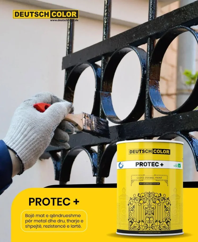 Mbrojtje kundër korrozionit vetem nga Bojrat e Deutsch Color