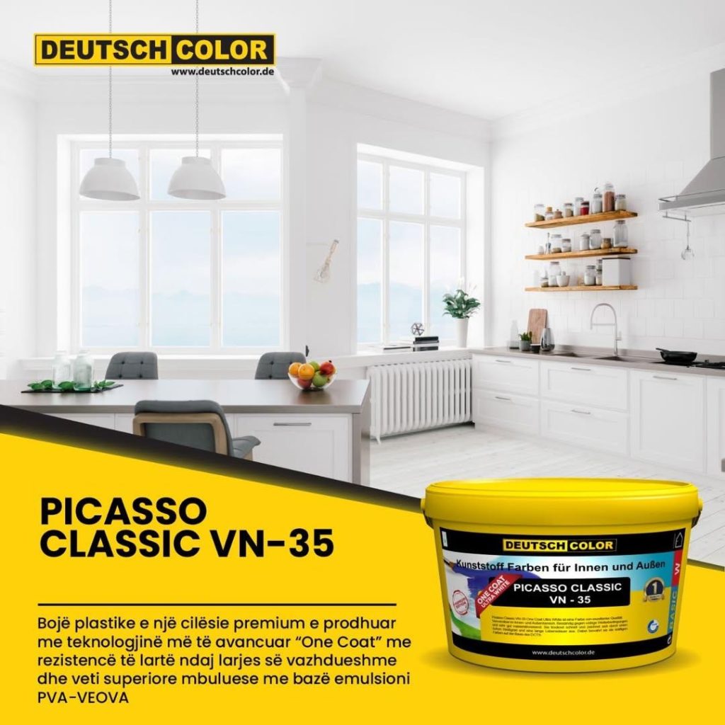 Si të përgatitet e sipërfaqja Picasso Classic VN-35